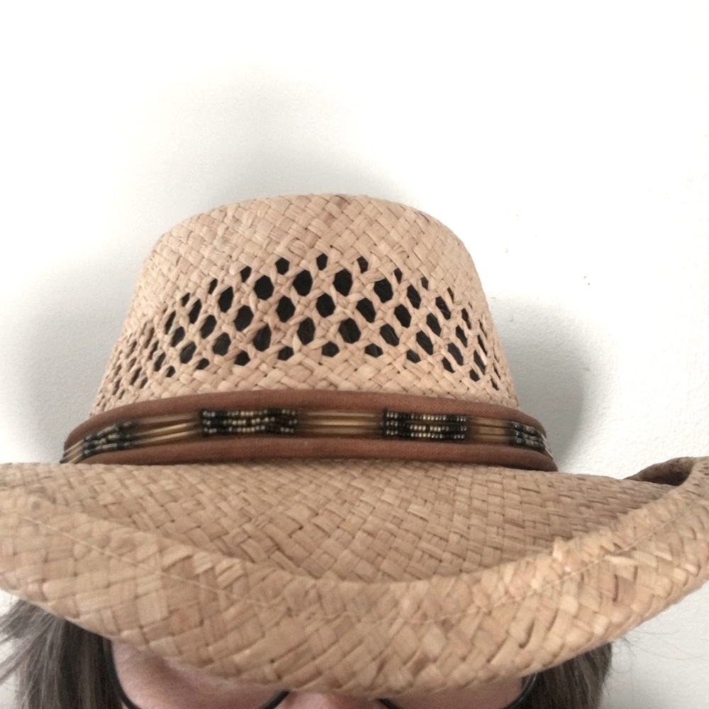 Western style straw hat